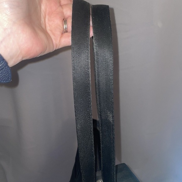 Harveys Seatbelt Bag Classic Black Woven Tote Double Handle Shoulder Bag Purse - Picture 7 of 12